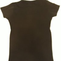 Гъзарска тениска черна с принт GANGSTA-GIRLS и мадами-гангстери.Изчистен черен гръб. , снимка 13 - Тениски - 37416330
