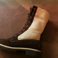 Timberland размер EUR 39 1/2 боти естествена кожа 14-3-S, снимка 3 - Дамски боти - 26183136