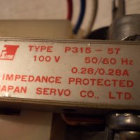 Ел.мотор 100v 50/60Hz Japan, снимка 6 - Друга електроника - 43131889
