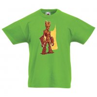 Детска тениска Marvel Groot 1 Игра,Изненада,Подарък,Геймър,, снимка 9 - Детски Блузи и туники - 36716777