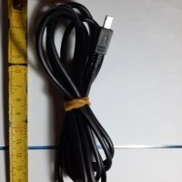 Продавам кабел USB - USB тип В, USB 2.0, 2 м за зареждане, пренос на данни и синхронизация, снимка 2 - Кабели и адаптери - 32335063