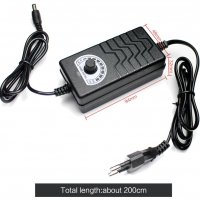 3~24V2A 48W AC100-240V 50/60HZ Универсално Регулируемо Зарядно Адаптор Захранващ Адаптер 5.5х2.5/2.1, снимка 3 - Други - 39443294