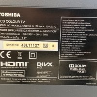 Телевизор на части Toshiba 32HL933G , снимка 3 - Части и Платки - 36864396