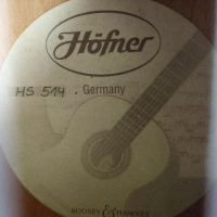 Класическа китара Hofner, снимка 4 - Китари - 44862317