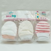 Турски бебешки ръкавички 100% памук, снимка 5 - Шапки, шалове и ръкавици - 40273060