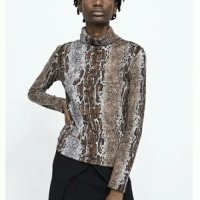 Блуза Zara, снимка 1 - Блузи с дълъг ръкав и пуловери - 43293929
