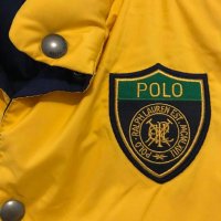Polo by Ralph Lauren Зимен елек с две лица - жълто и тъмно синьо, за деца 10-12 години., снимка 4 - Спортни екипи - 39259134