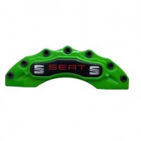 Капаци за спирачни апарати спирачки зелени,комплект СЕАТ SEAT, снимка 4 - Аксесоари и консумативи - 35644231