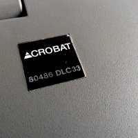 от 1994 Acrobat 80486 DLC-33 Стар ретро лаптоп, снимка 3 - Антикварни и старинни предмети - 43353069