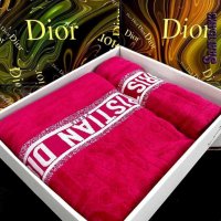 💋Christian Dior луксозни хавлии💋, снимка 1 - Хавлиени кърпи - 43687876