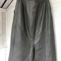 Модерен цвят кожена пола, снимка 1 - Поли - 27104113