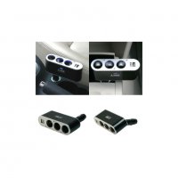Разклонител за автомобилна запалка - 3-ка + USB, снимка 2 - Аксесоари и консумативи - 28378059