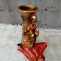 Оригинална африканска ваза ., снимка 1 - Вази - 38300805