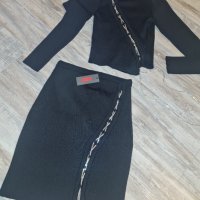 Черно фешън костюмче Misspap, снимка 3 - Комплекти - 43480813