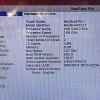 Apple MacBook Pro 7.1 на части (13.3", Mid 2010), снимка 17 - Части за лаптопи - 37594137