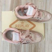 Кецове Риплей-  розови пайети , снимка 3 - Дамски ежедневни обувки - 32679506