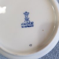 Порцеланова чинийка-Keiser-W.Germany, снимка 3 - Чинии - 35186741
