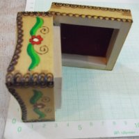 Кутия дървена пирографирана от соца, снимка 7 - Други ценни предмети - 26375734