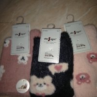 Пухкави, меки и топли дамски чорапи норка, снимка 5 - Дамски чорапи - 43582458