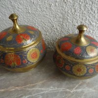Сет предмети от бронз/месинг, снимка 5 - Декорация за дома - 42634927