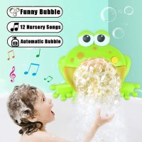 Музикална жаба или рак за сапунени балончета, играчка за баня, снимка 13 - Музикални играчки - 34810459