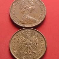 Лот монети от цял свят 12 броя Румъния, Англия, Америка за КОЛЕКЦИОНЕРИ 41573, снимка 9 - Нумизматика и бонистика - 43029220