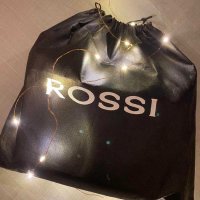 ЧИСТО НОВА неизползвана дамска черна чанта ROSSI, made in Italy, снимка 4 - Чанти - 43562223