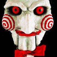 SAW латексова маска на куклата Billy The Puppet от филма Убийствен пъзел, снимка 2 - Други - 40174309