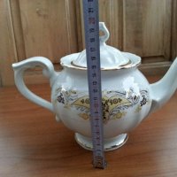 Стар български порцелан чайник, снимка 6 - Антикварни и старинни предмети - 34737022