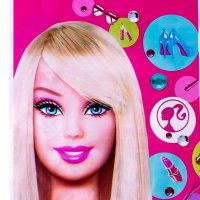 Барби barbie принцеса найлонова покривка за парти рожден ден, снимка 5 - Домашни продукти - 20527911