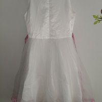 Официална бяла рокля за 10г-12г, снимка 4 - Детски рокли и поли - 38112985
