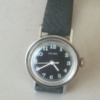 Дамски часовник KELTON. Made in England. Механичен механизъм TIMEX. Vintage watch, снимка 7 - Дамски - 39381819