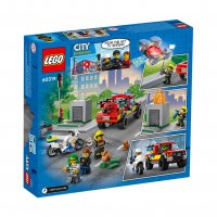 LEGO® City Fire 60319 - Спасение при пожар и полицейско преследване, снимка 2 - Конструктори - 38794059