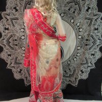 Индийска сватбена рокля - ленга и аксесоари, снимка 2 - Сватбени рокли - 15143563