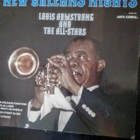 LOUIS ARMSTRONG-new orleans nights,LP, снимка 1 - Грамофонни плочи - 27010653