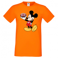 Мъжка тениска Mickey Mouse KIA Подарък,Изненада,Рожден ден, снимка 6 - Тениски - 36577372