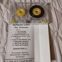 BENEDICTION - The Grotesque/Ashen Epitaph, снимка 5 - Аудио касети - 38044780