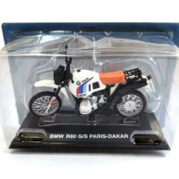 BMW R80 GS PARIS-DAKAR мащаб 1:24 Колекционерски Мотоциклет, снимка 1 - Колекции - 43681407
