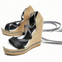 Висококачествени сандали на платформа Zara 1485/201, снимка 5 - Дамски елегантни обувки - 26638020