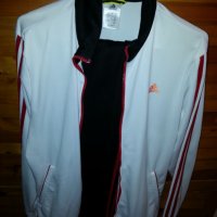 Adidas - бяло/червен/черен- Adidas., снимка 1 - Спортни дрехи, екипи - 26686308