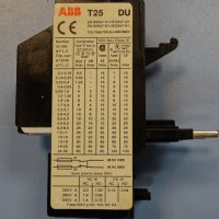 термично реле ABB T25 DU 1.4A thermal relay, снимка 6 - Резервни части за машини - 37506387