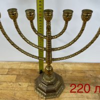 Еврейски свещници ✡︎ (Менора), снимка 2 - Декорация за дома - 30753726