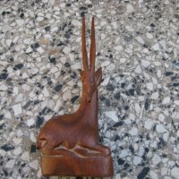Статуетка антилопа Оринкс, снимка 2 - Антикварни и старинни предмети - 28457706