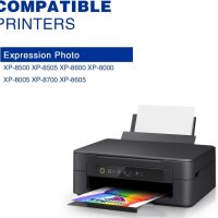 KINGWAY 378XL Мастилени касети, преработени за Epson 378 378XL  Черен Циан Магента Жълт Светло Циан , снимка 3 - Консумативи за принтери - 43990696