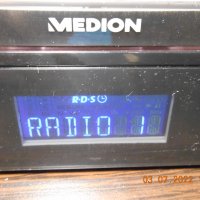 Medion MD 43147 Stereo CD Radio clock alarm-бяло, снимка 13 - Други - 37284218