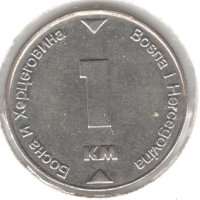 Bosnia and Herzegovina-1 Konvertibilna Marka -2000-KM# 118, снимка 1 - Нумизматика и бонистика - 43836723