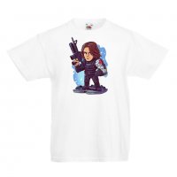 Детска тениска Marvel Winter Soldier Игра,Изненада,Подарък,Геймър,, снимка 3 - Детски Блузи и туники - 36738500