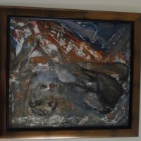 Картина от Марчо Ташакманов - Акт, маслени бои на шперплат 50 X 55 см, снимка 10 - Картини - 13220349