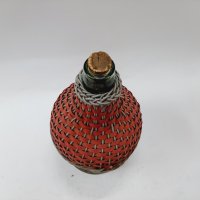 Стара плетена стъклена дамаджана 5 л(10.1), снимка 5 - Други ценни предмети - 43451250