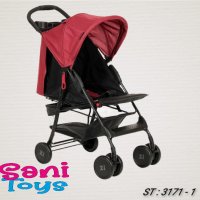 Лятна детска количка ZIZITO Adel, червена, снимка 5 - Детски колички - 38205589